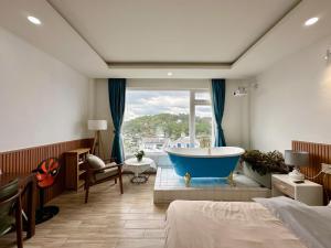 Posezení v ubytování Homey Home Đà Lạt + 14 fotografií