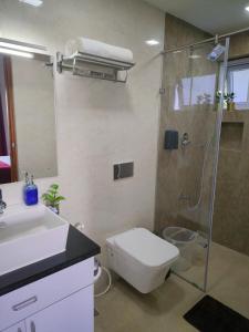 Ένα μπάνιο στο Hope Horizon Luxury Villa By LexStays