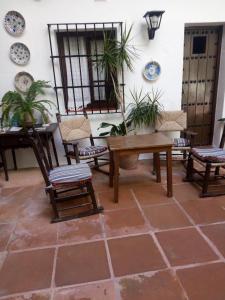Patio nebo venkovní prostory v ubytování Hostal Gran Capitan
