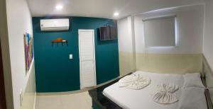 Postel nebo postele na pokoji v ubytování Hotel D colors