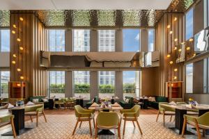 Posezení v ubytování Eastern Wenlan Hotel