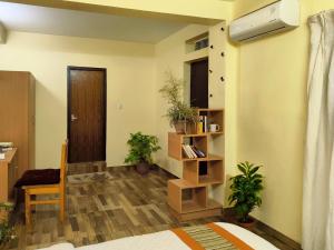 Knihovna v ubytování v soukromí