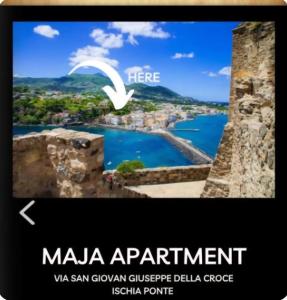 a picture of a view of a city at Maja in Ischia