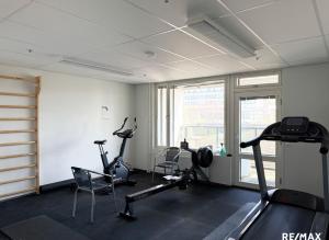 Fitnesscentret og/eller fitnessfaciliteterne på Kaksio Leppävaaran tornissa