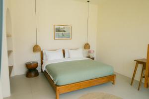Postel nebo postele na pokoji v ubytování Turtle Villa