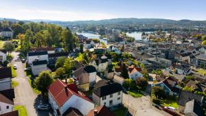 Naturlandskabet i nærheden af feriehuset