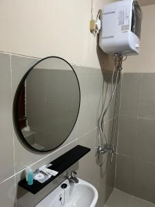 Koupelna v ubytování Helau beach krui