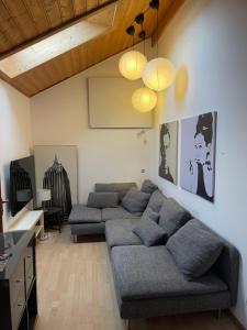 Posezení v ubytování Architect-Apartments Atelier 42qm, Küche und Bad + 11 fotografií