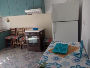 Kuchyň nebo kuchyňský kout v ubytování Anastasia - Efthimios Apartments