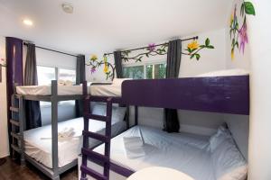 a group of bunk beds in a room at BABOSAM Hotel in Boracay