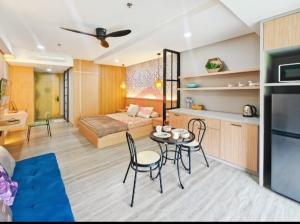 Køkken eller tekøkken på Newly Lavaya Resort 1BR with pool