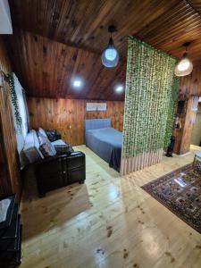 Postel nebo postele na pokoji v ubytování Barybari