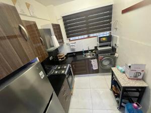 Kuchyň nebo kuchyňský kout v ubytování Sika