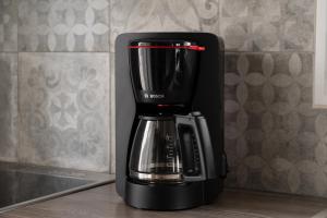 Příslušenství pro přípravu čaje a kávy v ubytování Villa Evanthia + 41 fotografií