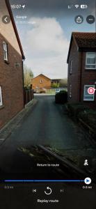 a view of a road with a house at 48 Harper Road Beckton Shared in East Ham