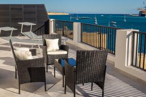 Μπαλκόνι ή βεράντα στο Seaview Sunset Court