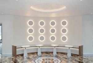 Posezení v ubytování PureJoy Hotel City Center Phu Quoc