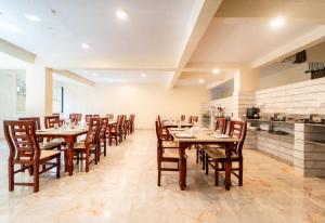 Kuchyň nebo kuchyňský kout v ubytování Forest Arch Resort