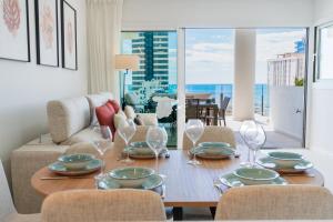 Et opholdsområde på Silver Tower 9A