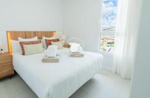 En eller flere senge i et værelse på Silver Tower 9A