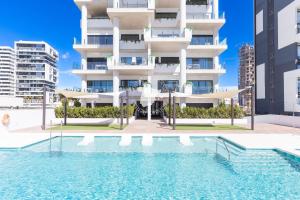 Swimmingpoolen hos eller tæt på Silver Tower 9A