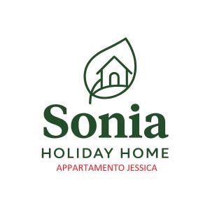 un logo pour une maison de vacances dans l'établissement Sonia Holiday Home - Appartamento Jessica, à Pont-Saint-Martin