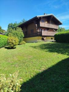 Zahrada ubytování Demichalet