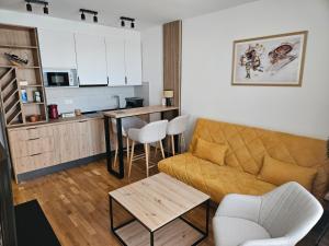 Kuchyň nebo kuchyňský kout v ubytování Privatni Apartman A31 Vučko Aparthotel