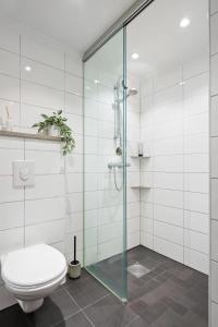 Koupelna v ubytování Urban comfort, 3BR with free parking in the heart of Tønsberg