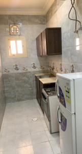 Køkken eller tekøkken på شقق عزاب البوادي