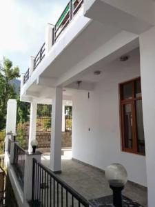 Balkón nebo terasa v ubytování HillNesst