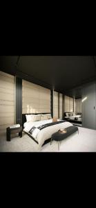 Ένα ή περισσότερα κρεβάτια σε δωμάτιο στο Sparano Palace