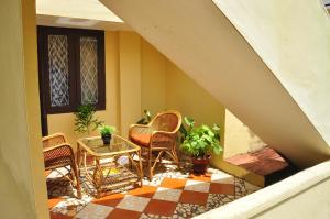 Posezení v ubytování Lazar Residency Homestay