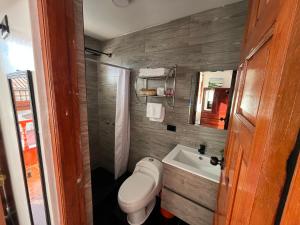 Koupelna v ubytování Cusco and Rock