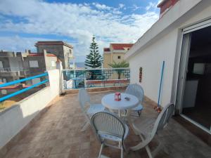 Μπαλκόνι ή βεράντα στο Loft mansardato con terrazza