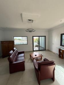 Posezení v ubytování Villa Bibish