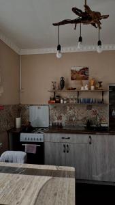 Η κουζίνα ή μικρή κουζίνα στο Megruli House