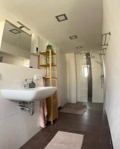 Koupelna v ubytování Eifel Moments