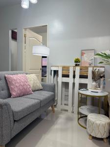 Χώρος καθιστικού στο Apartment in Lapu-Lapu City