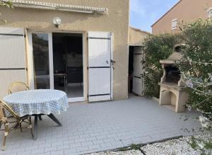 Αίθριο ή υπαίθριος χώρος στο Ma jolie petite maison de la plage