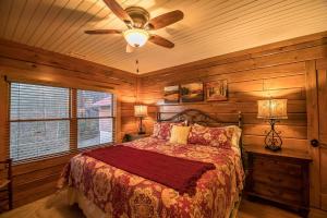 Postel nebo postele na pokoji v ubytování Alpine Vista