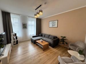 Χώρος καθιστικού στο Arminos Apartment