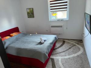 Postel nebo postele na pokoji v ubytování Apartman Vlašić Hary