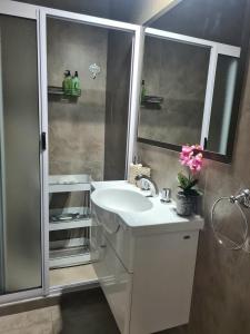 Et badeværelse på Alquiler Temporario Dpto Lisandro 426