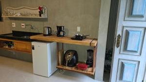 Kuchyň nebo kuchyňský kout v ubytování Vila Carmen Imperial