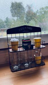 Μπαλκόνι ή βεράντα στο Tiny House mit Pferdeblick +2 φωτογραφίες