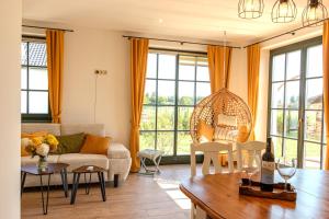 Χώρος καθιστικού στο Vadgesztenyés Vendégház