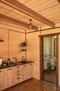 Koupelna v ubytování Йоцвіт + 17 fotografií