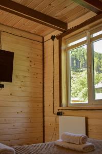 TV a/nebo společenská místnost v ubytování Йоцвіт