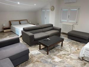 Postel nebo postele na pokoji v ubytování Attico Marsiglie